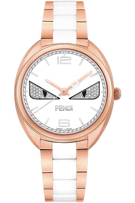 fendi diamond watch|fendi women's momento watch.